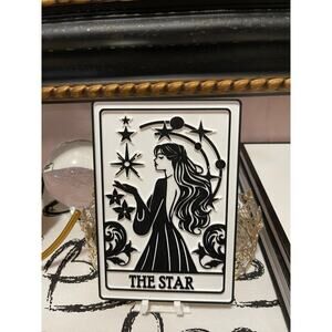 The Star Tarot Card - Unique 3D Printed Art - Mystical Home Decor - Perfect Gift